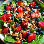 15-Minute Strawberry Spinach Salad