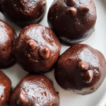 3-Ingredient No Bake Brownie Bites