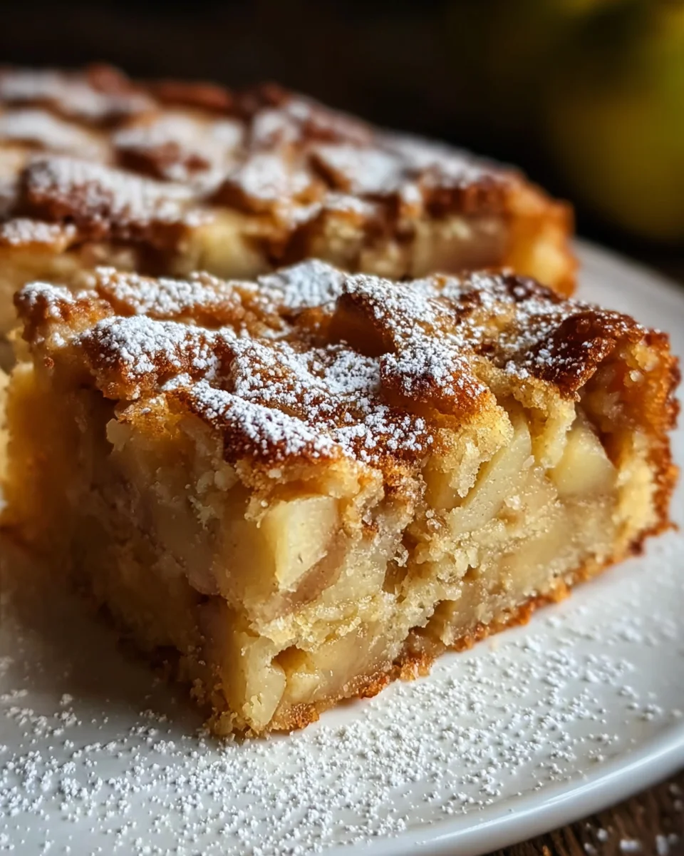 3 Ingredient Apple Cake