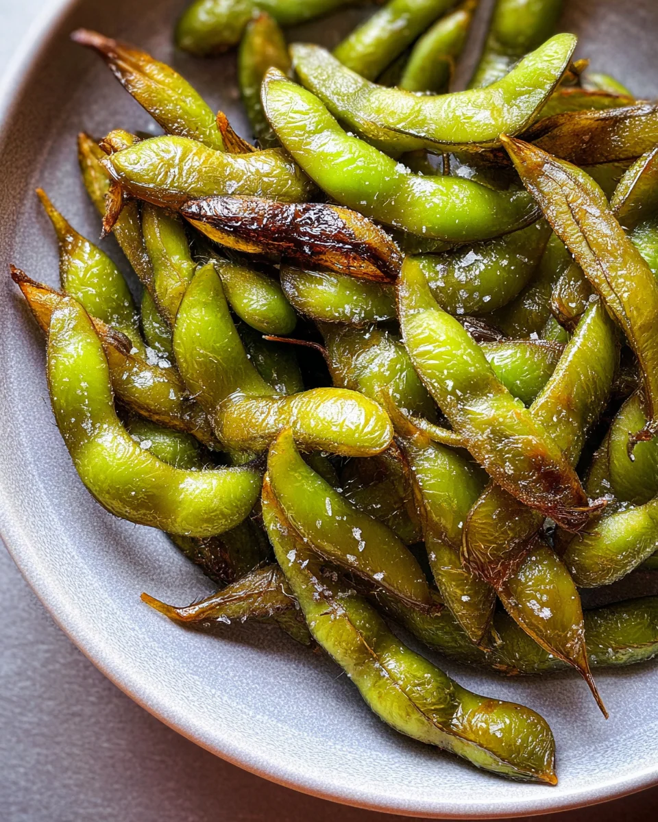 Air Fryer Edamame