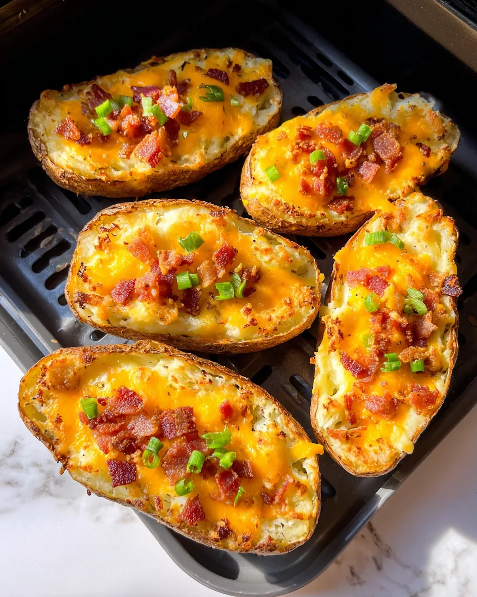 Air Fryer Twice Baked Potatoes 21 Air
