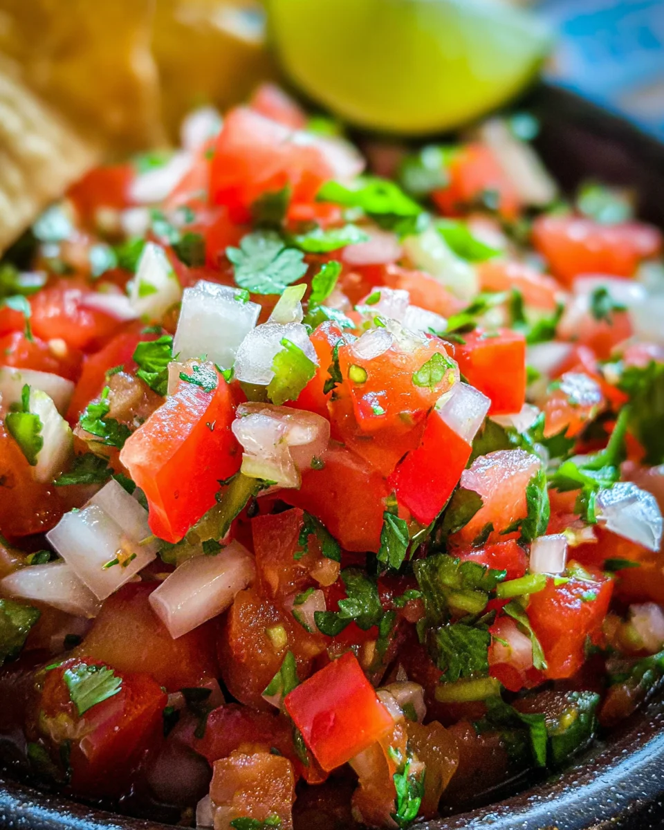 Authentic Pico de Gallo