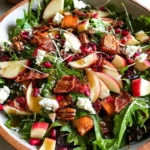 Autumn Salad with Apple Cider Vinaigrette