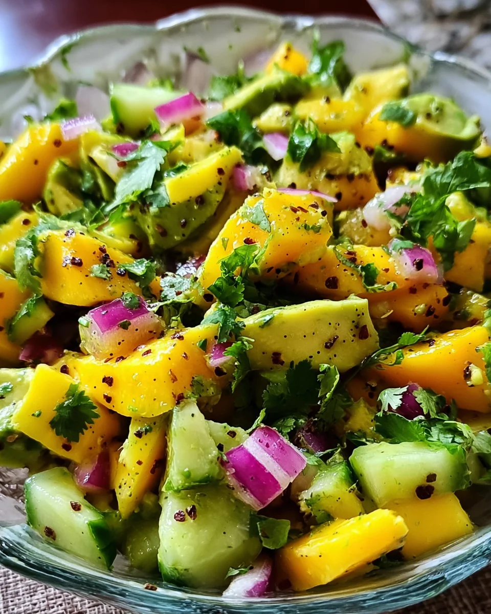 Avocado Mango Salad