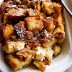Baked Cream Cheese French Toast Casserole