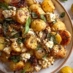 Baked Feta Potatoes