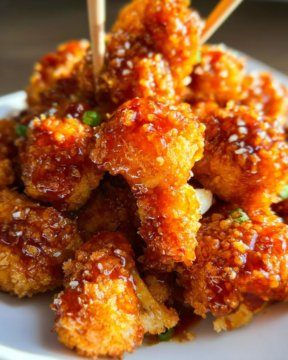 Baked Orange Cauliflower