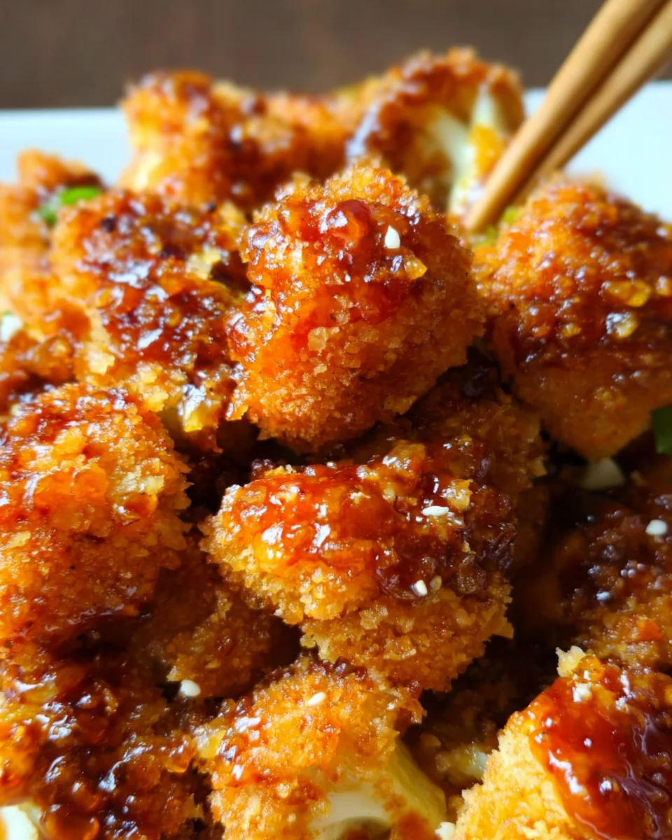 Baked Orange Cauliflower 24 Baked