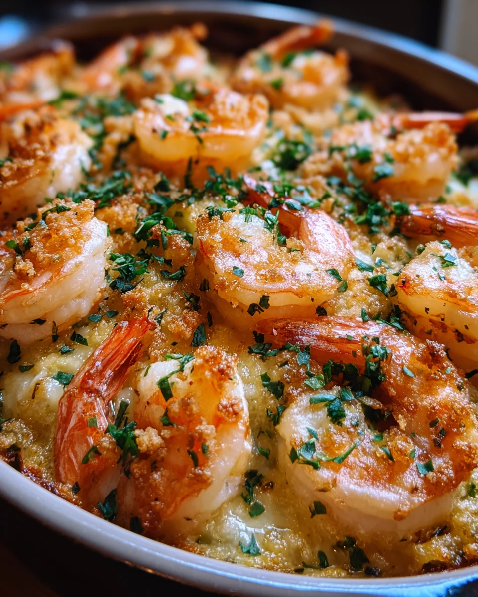 Baked Stuffed Shrimp Casserole