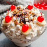 Banana Split Fluff Salad