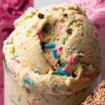 Birthday Cake Protein Cookie Dough