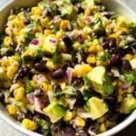 Black Bean Corn Avocado Salad