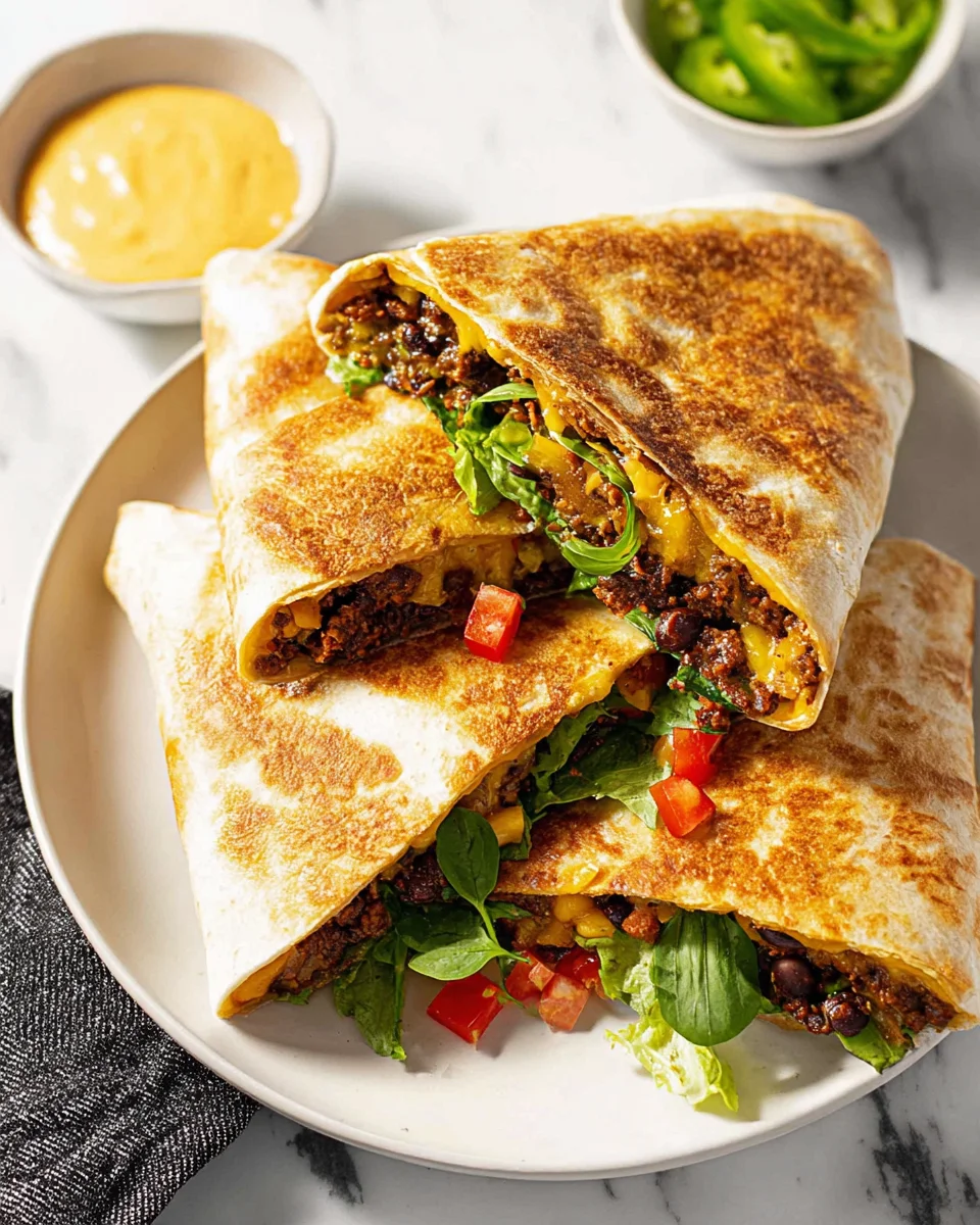 Black Bean Crunch Wrap