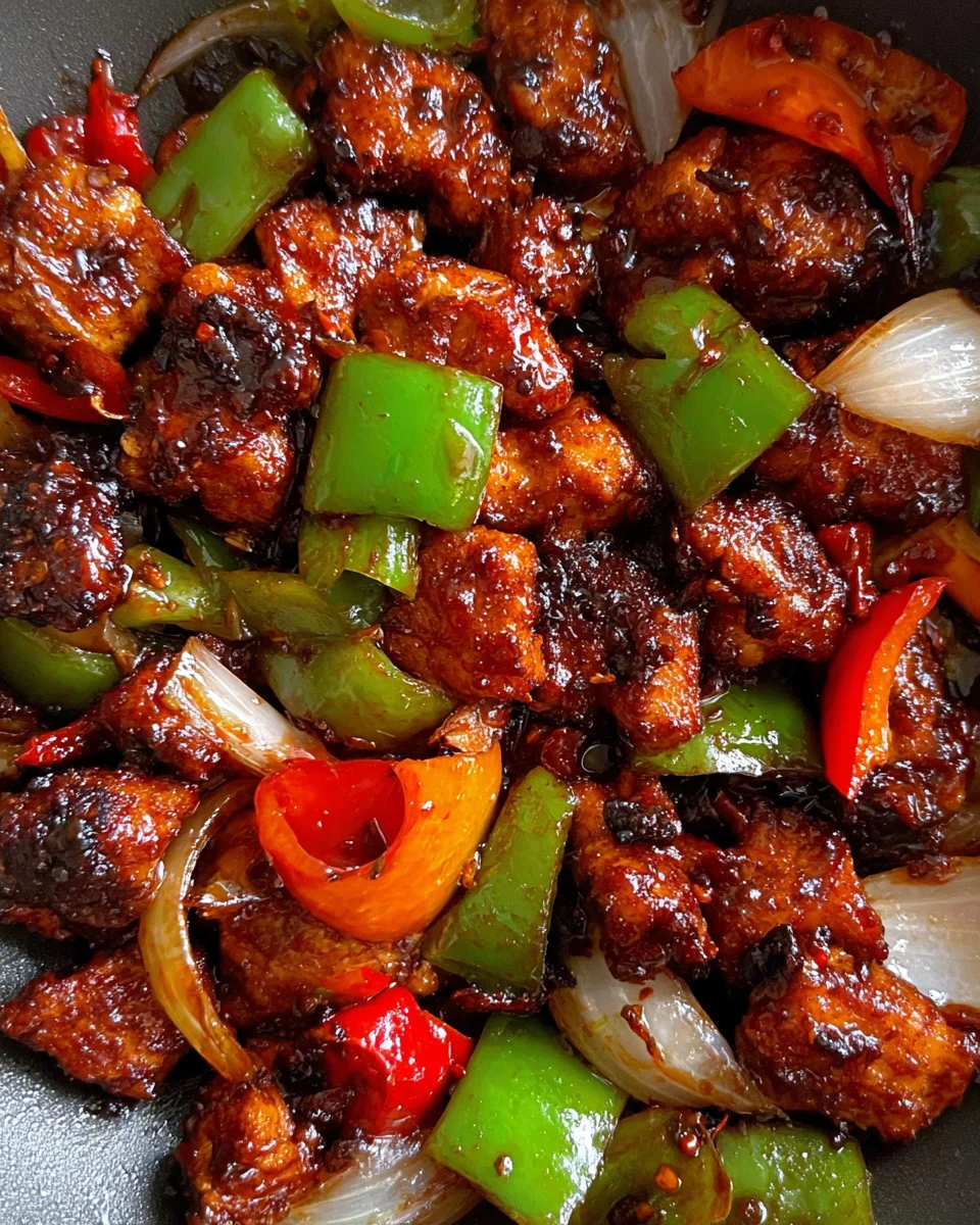 Black Pepper Chicken