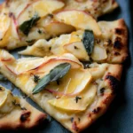 Brie and Apple Flatbread