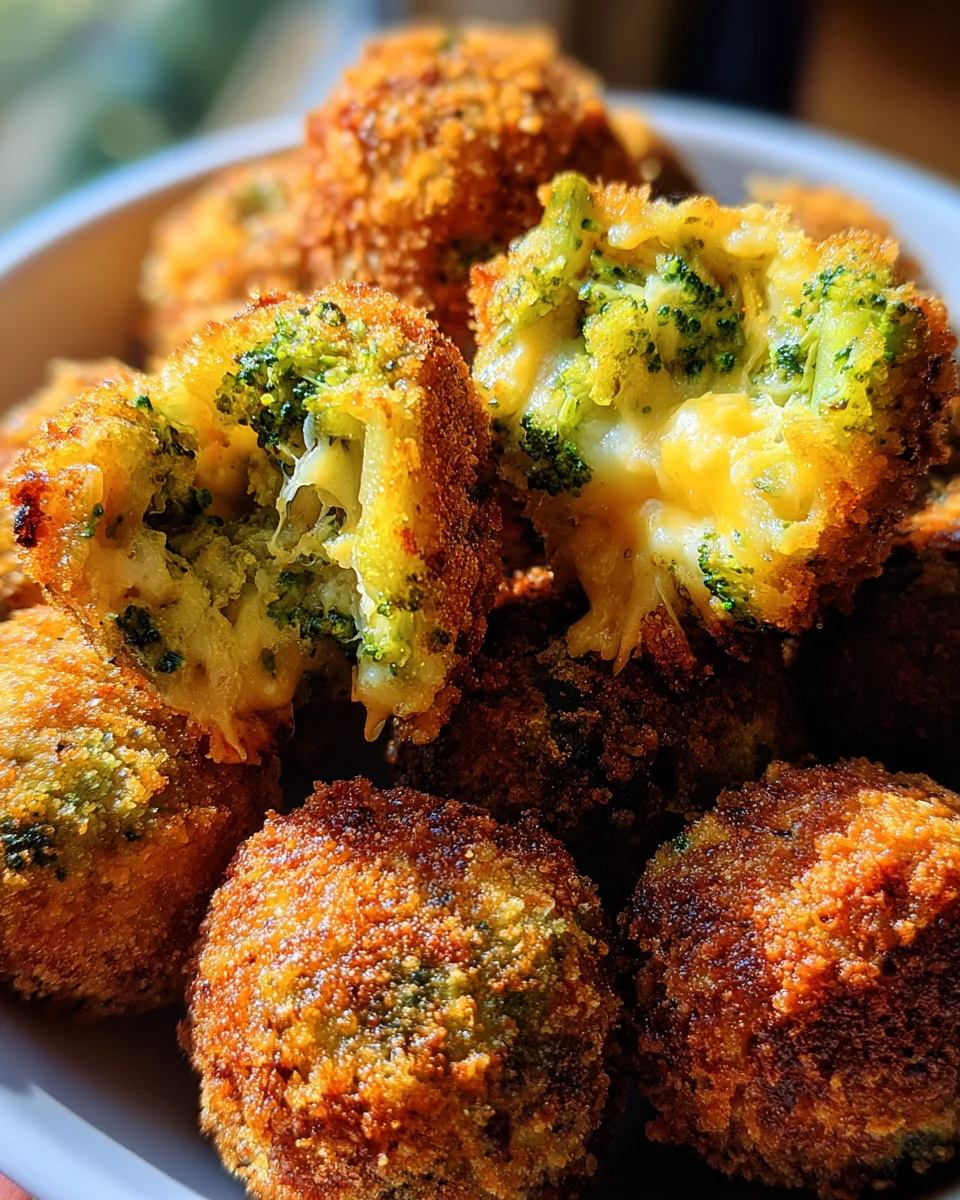 Broccoli Cheese Balls 20 Broccoli