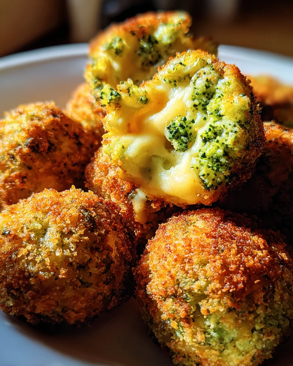 Broccoli Cheese Balls 21 Broccoli