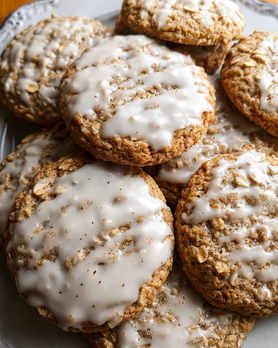 Brown Butter Iced Oatmeal Cookies Recipe 27 Brown