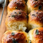 Brown Butter Sage Dinner Rolls