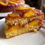 Brown Sugar Peach Cake