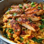 Cajun Chicken Orzo