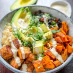 Cajun Sweet Potato Rice Bowl