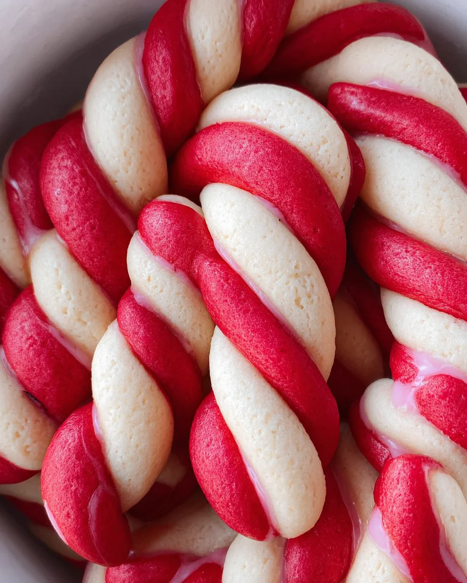Candy Cane Cookies Recipe
