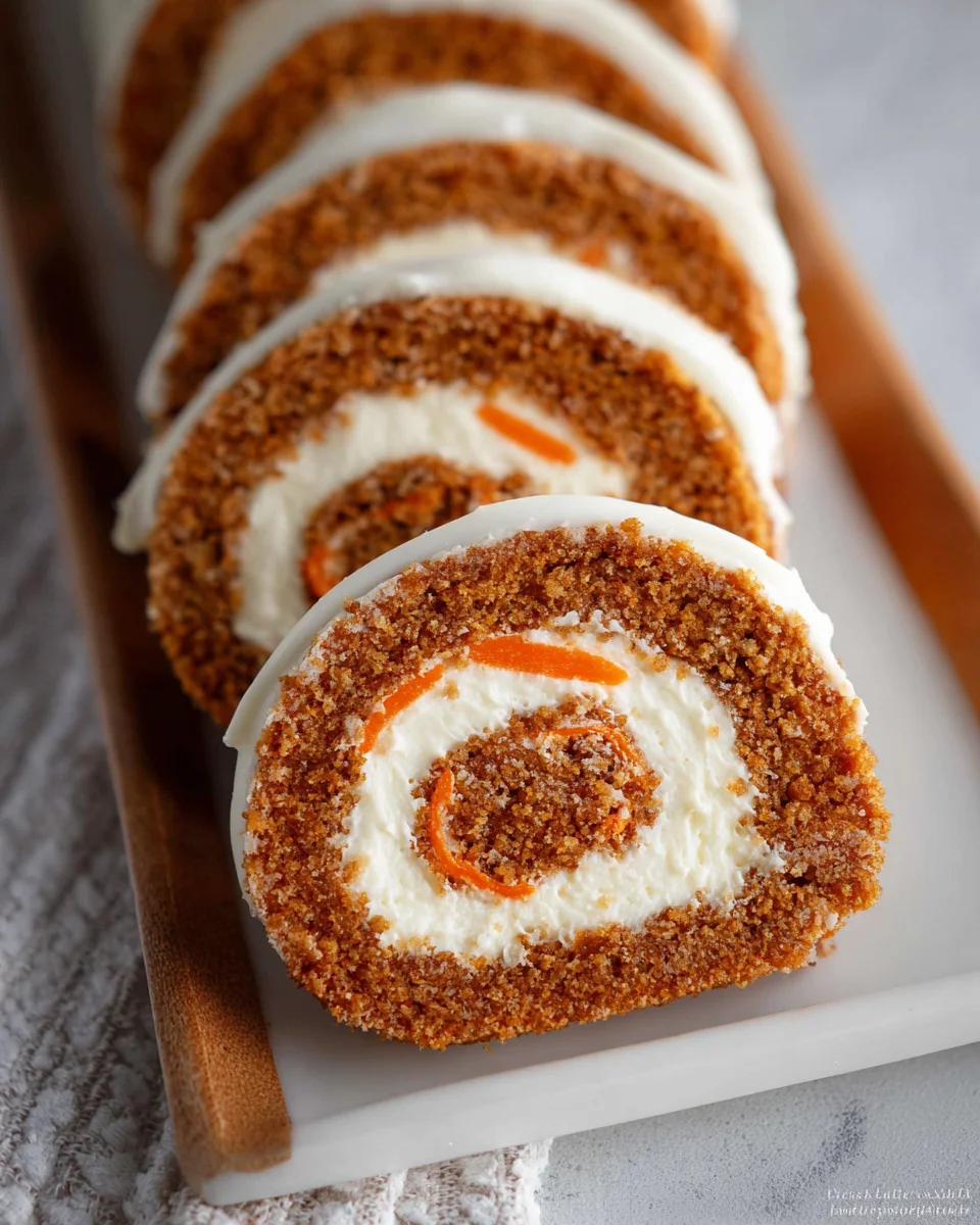 Carrot Cake Roll