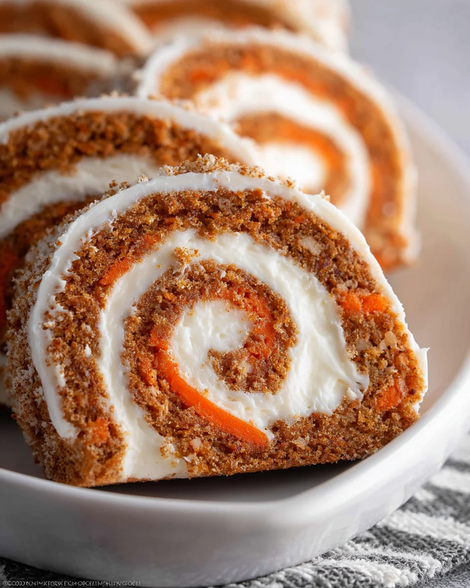 Carrot Cake Roll 30 Carrot