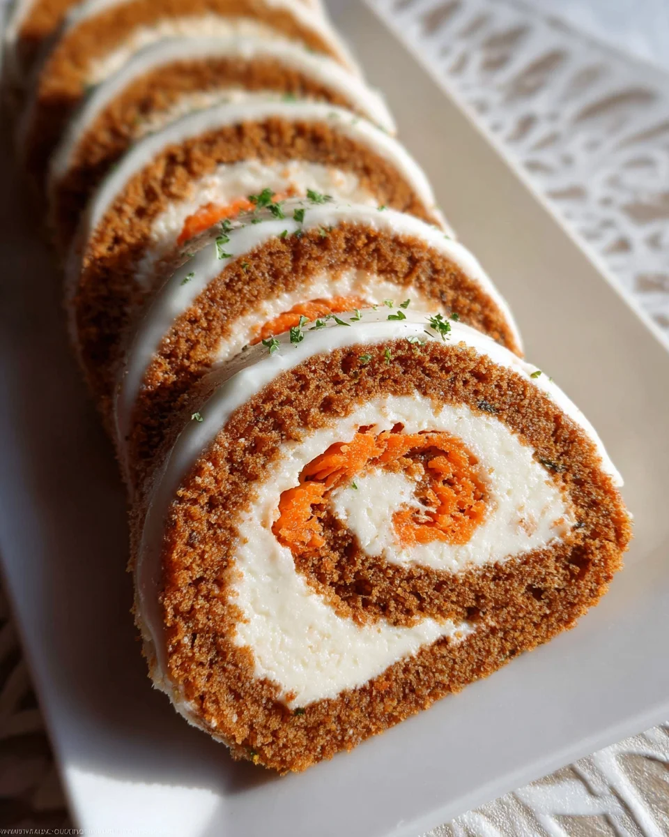 Carrot Cake Roll 31 Carrot