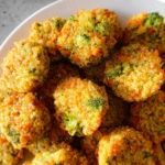 Cheesy Broccoli Quinoa Bites