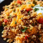 Cheesy Taco Rice Recipe