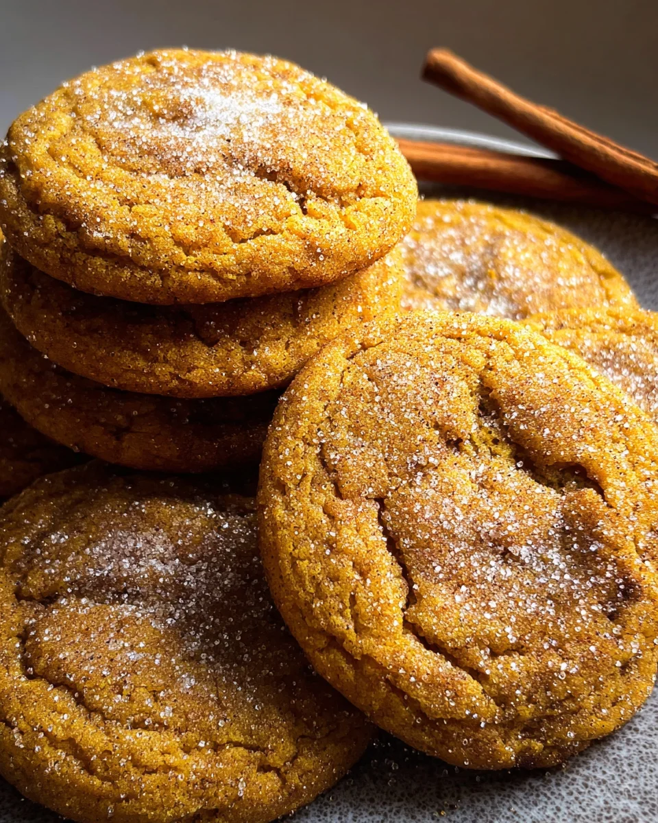 Chewy Pumpkin Cookies
