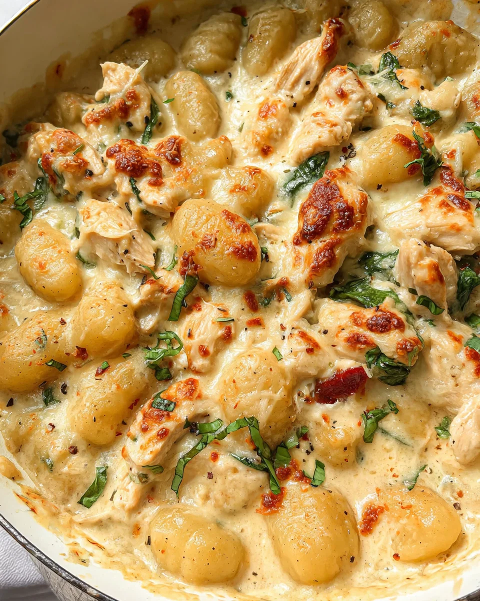 Chicken Alfredo Gnocchi 21 Chicken