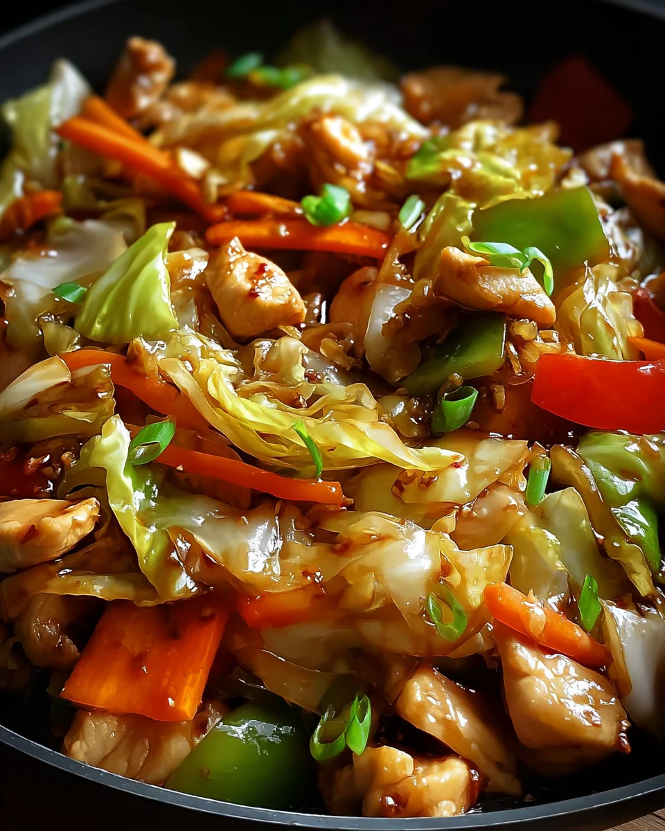 Chicken Cabbage Stir-Fry Recipe