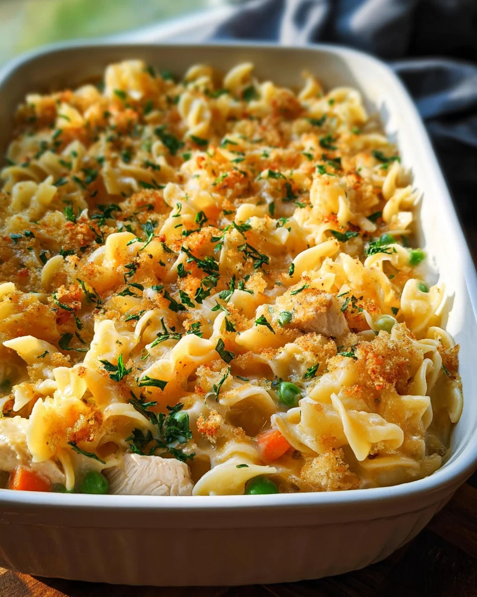 Chicken Noodle Casserole