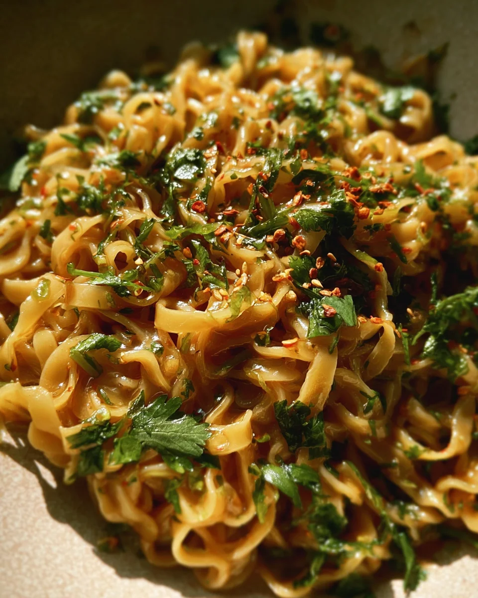 Cilantro Lime Noodles
