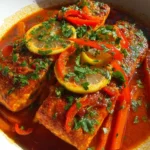 Classic Spicy Moroccan Fish in Rich Sauce