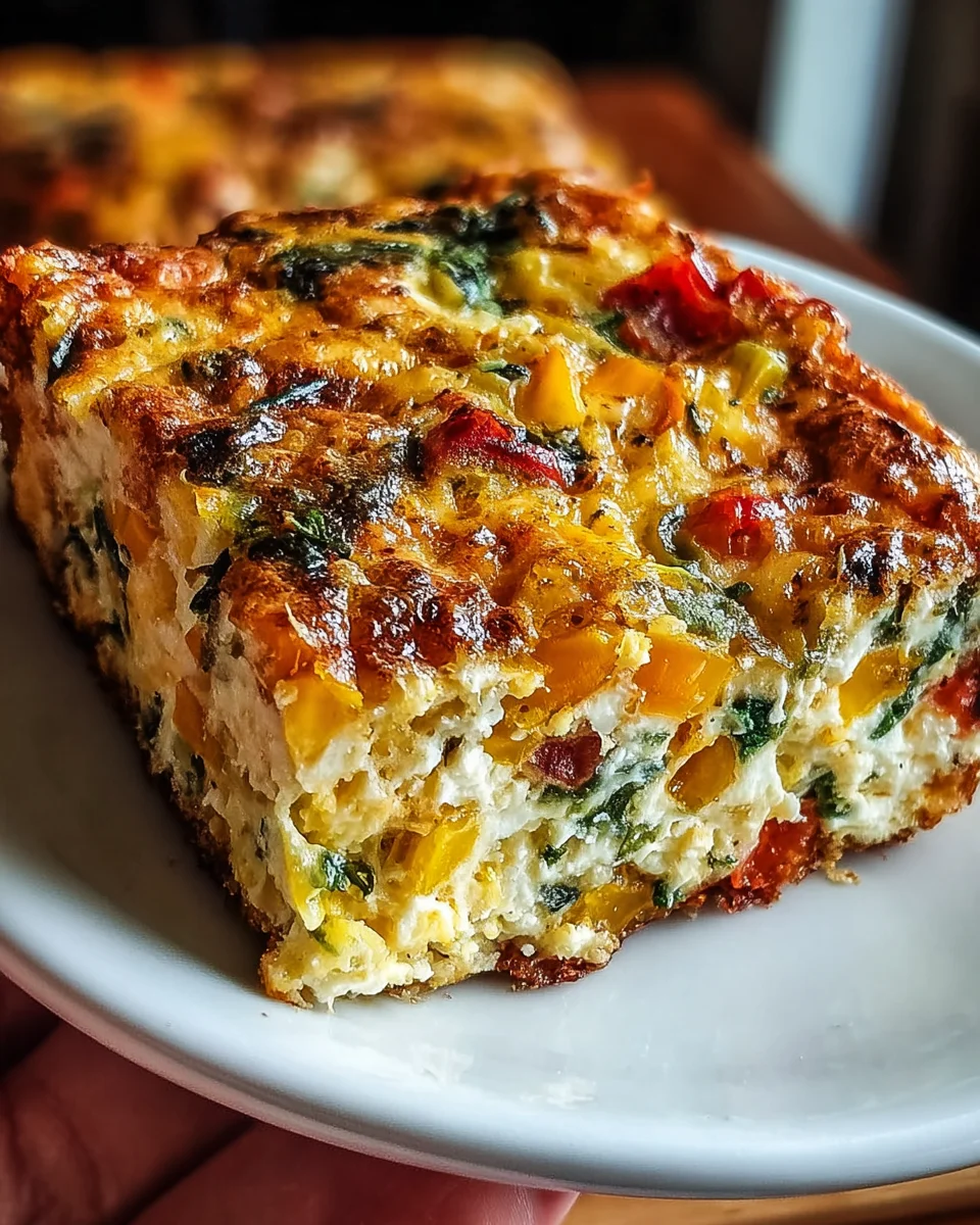 Cottage Cheese Egg Bake