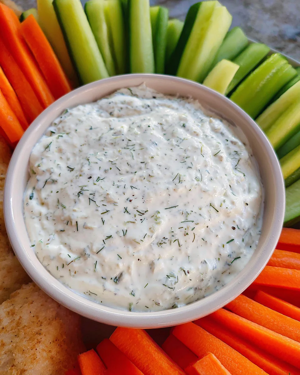 Cottage Cheese Ranch Dip Recipe