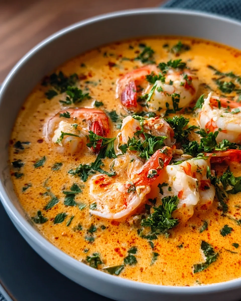 Crab and Shrimp Seafood Bisque