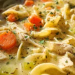 Creamy Chicken Noodle Soup Recipe