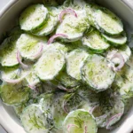 Creamy Cucumber Salad
