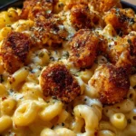 Creamy Honey Pepper Chicken Mac and Cheese Delight