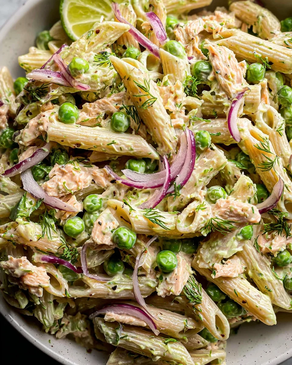 Creamy and Healthy Tuna Pasta Salad