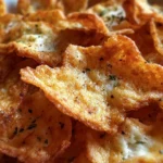 Crispy Cottage Cheese Chips