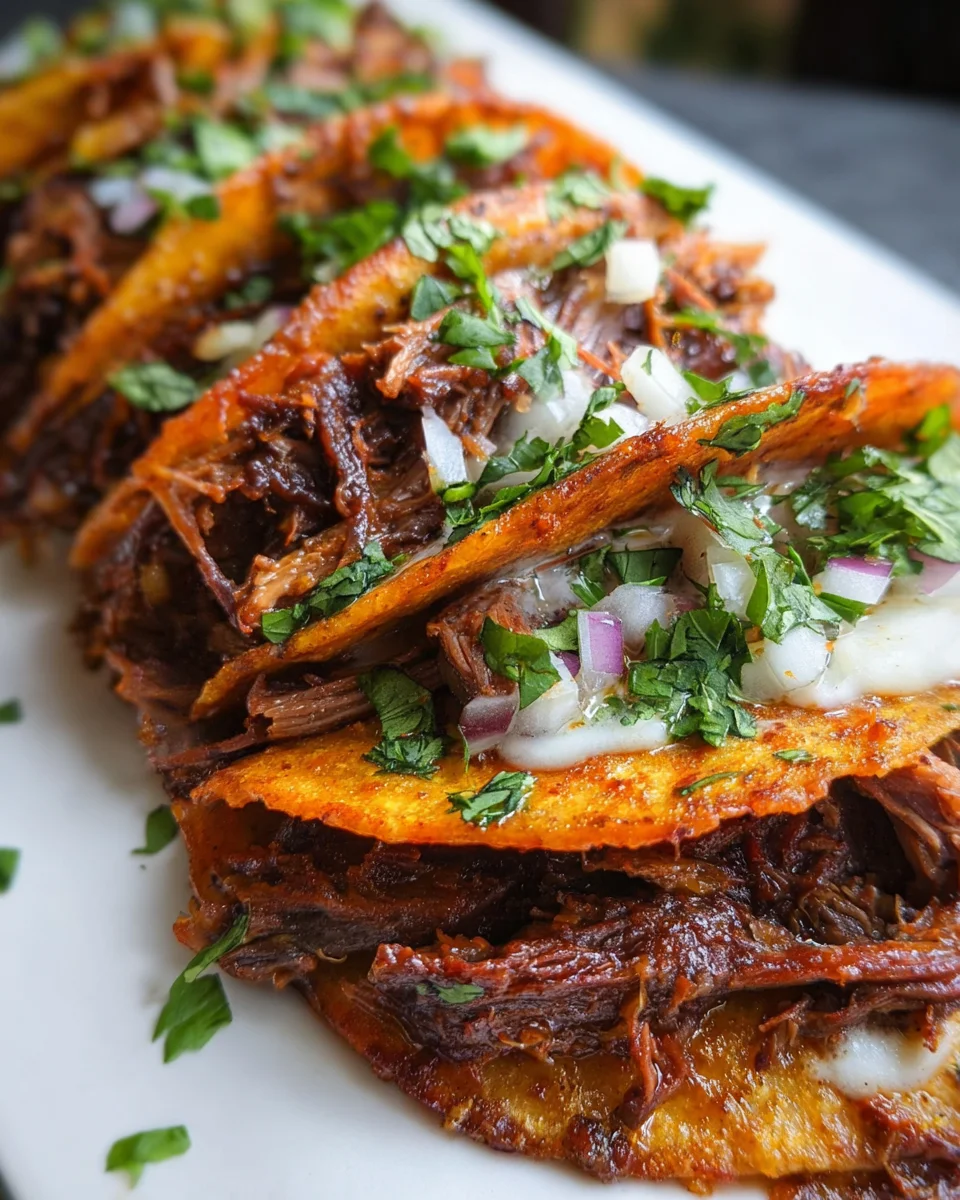 Crock Pot Birria Tacos