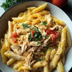 Crock Pot Creamy Cajun Chicken Pasta