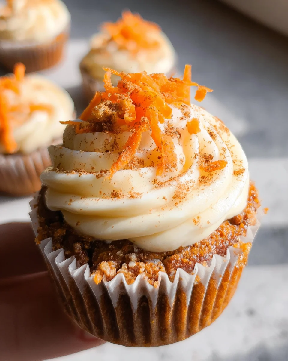 Easy Carrot Cake Cupcakes