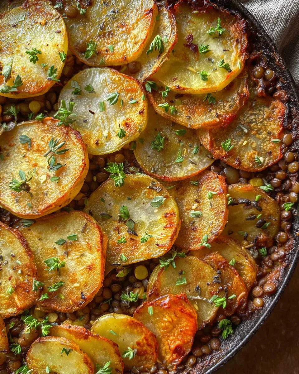 Easy Vegan Hotpot with Lentils
